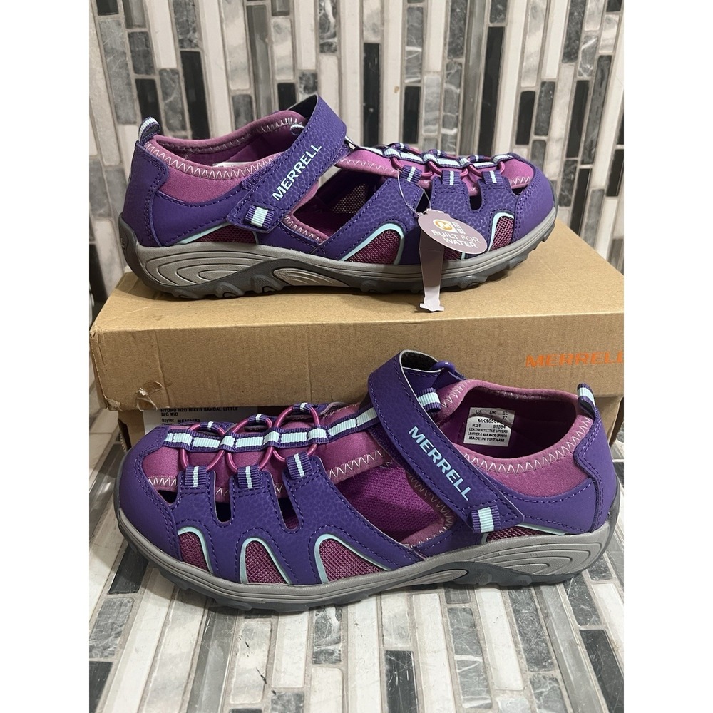 Merrell Hydro H2O Hiker Sandal Kids‎ Shoes Purple Size 6